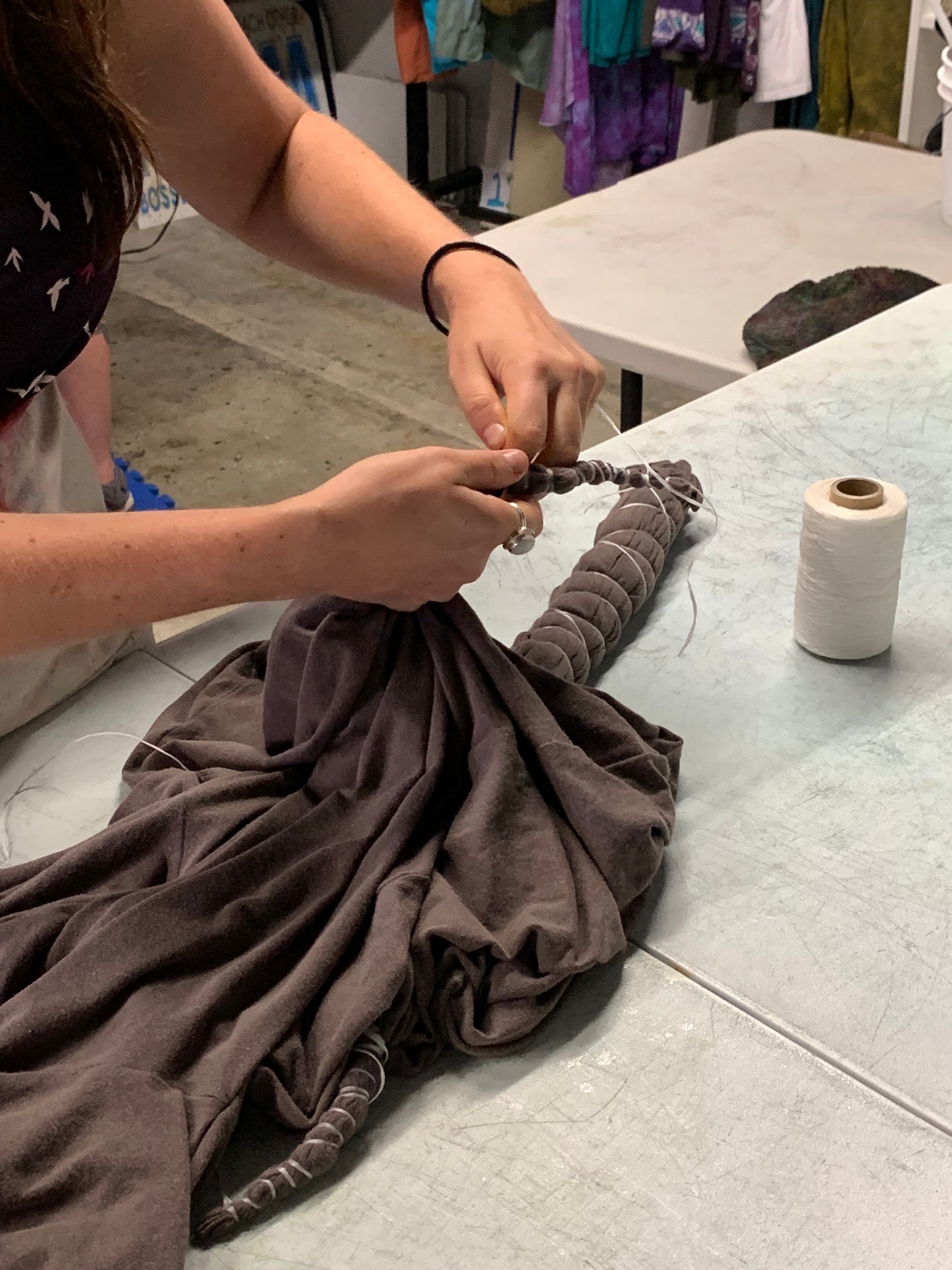 Online Shibori class kit for 2/22/25