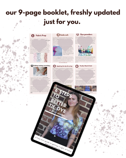 WAXON's 6-Step Guide to Better Dyeing: A Digital Download