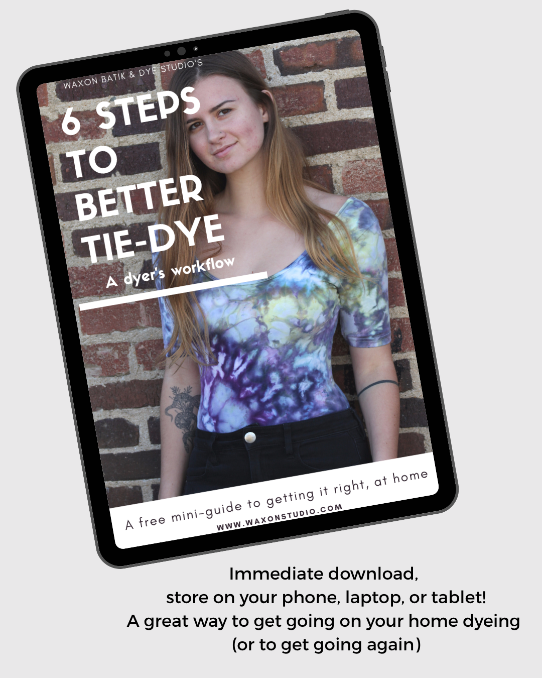 WAXON's 6-Step Guide to Better Dyeing: A Digital Download