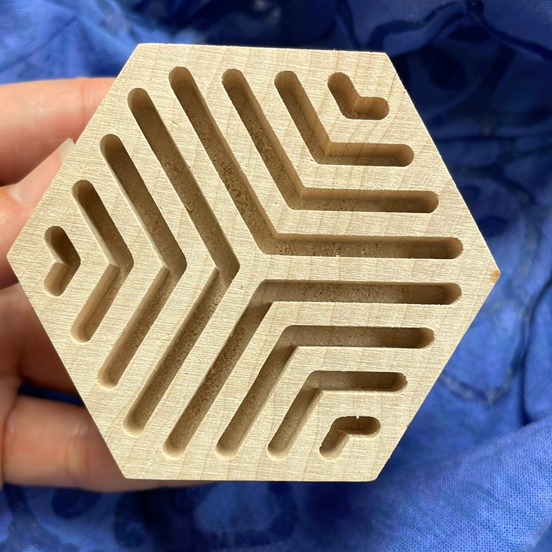 Batik Woodblocks carved exclusively for WAXON