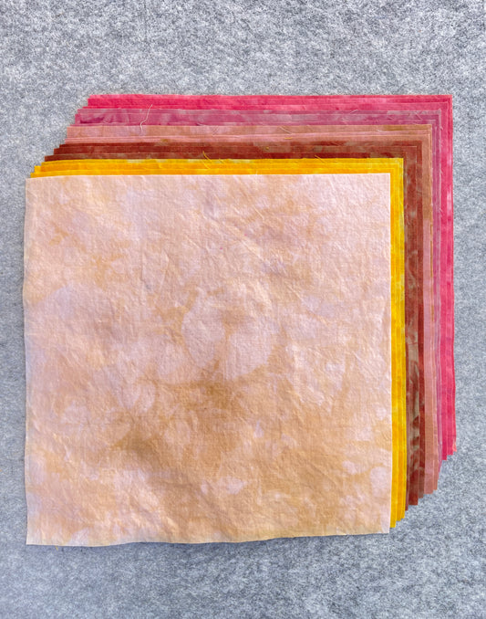 Hand Dyed Gradient Layer Cake (16 squares)