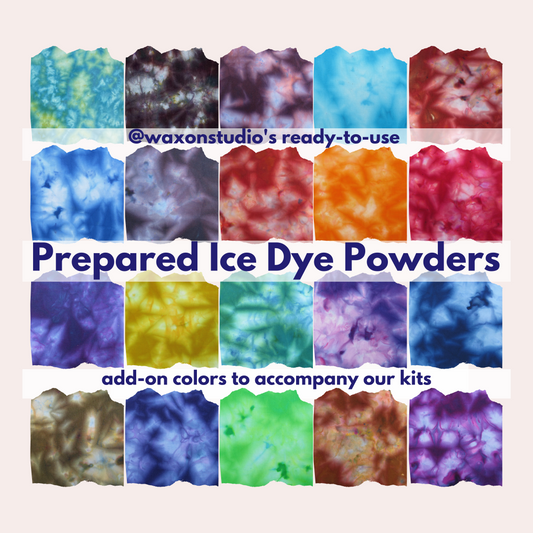 Individual Ice Dye Colors