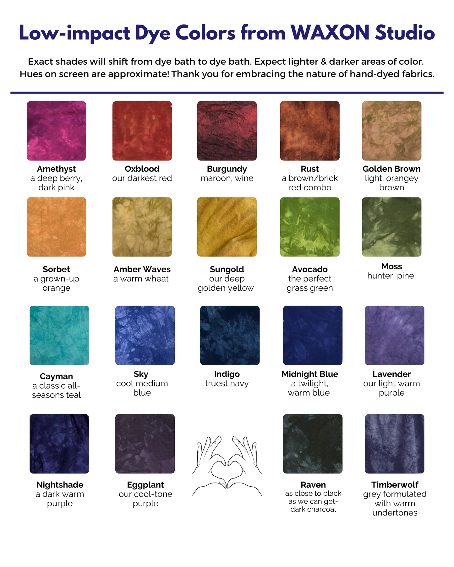 Online Shibori class kit for 2/22/25