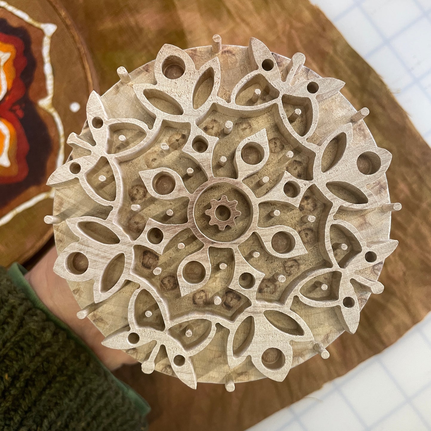 Batik Woodblocks carved exclusively for WAXON