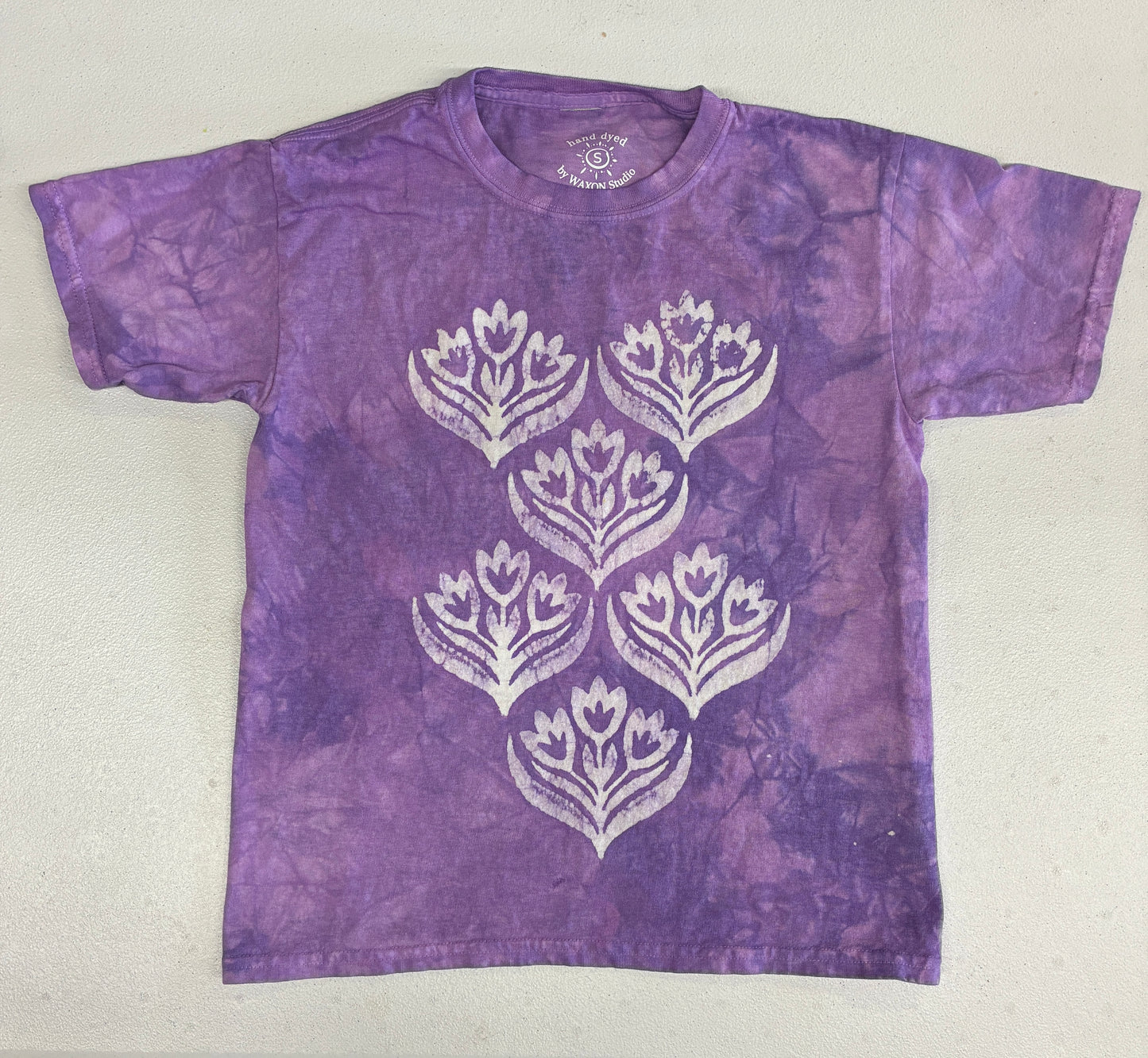Bouquet Batik Woodblock Unisex T-Shirt