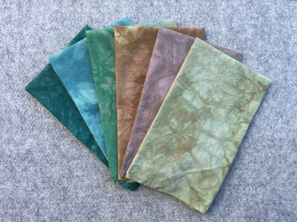 Hand Dyed Fat Quarter Gradient Pack