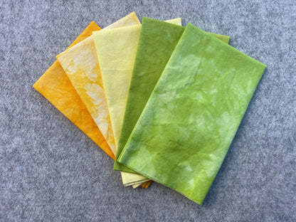 Hand Dyed Fat Quarter Gradient Pack