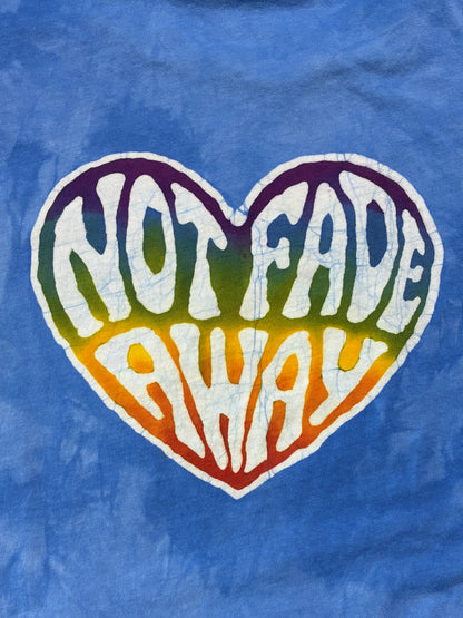 Not Fade Away Hand-Painted Batik Unisex T-Shirt