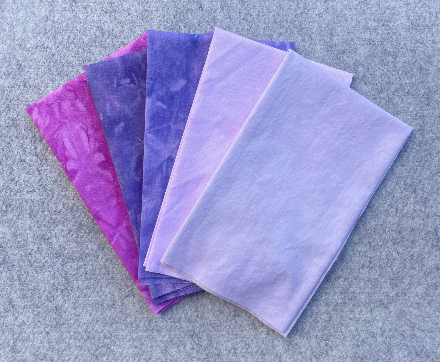Hand Dyed Fat Quarter Gradient Pack