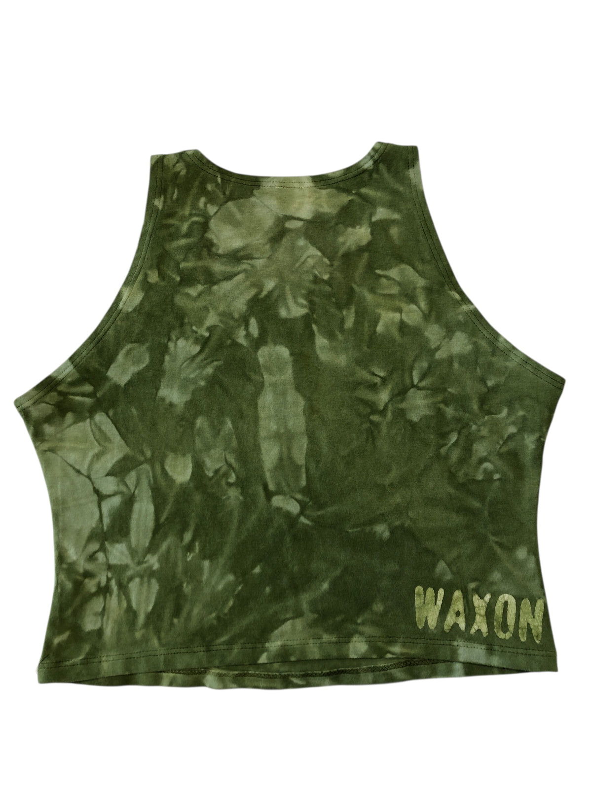 Trumpet Flower Batik Crop Top