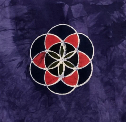 Seed of Life Batik Unisex T-Shirt