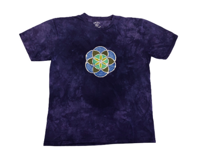 Seed of Life Batik Unisex T-Shirt