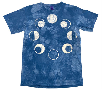 Moon Phase Batik Unisex T-Shirt