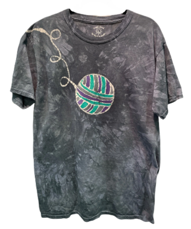 Yarn Ball Batik Unisex T-Shirt
