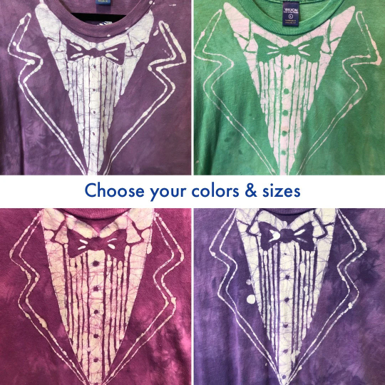 Tuxedo Batik Unisex T-Shirt