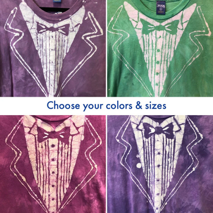 Tuxedo Batik Unisex T-Shirt