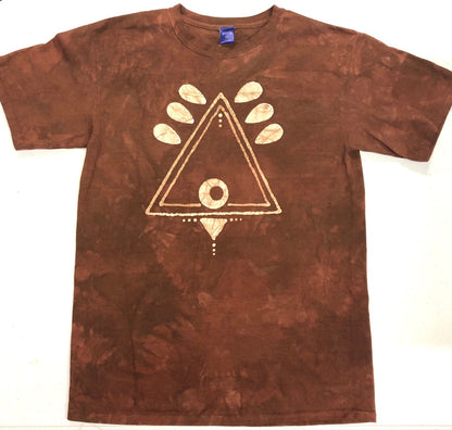 Tribal Triangle Batik Unisex T-Shirt