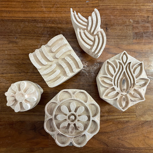 Batik Woodblocks carved exclusively for WAXON