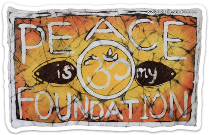 Peace Batik Sticker