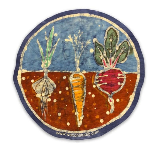 Veggie Garden Batik Sticker
