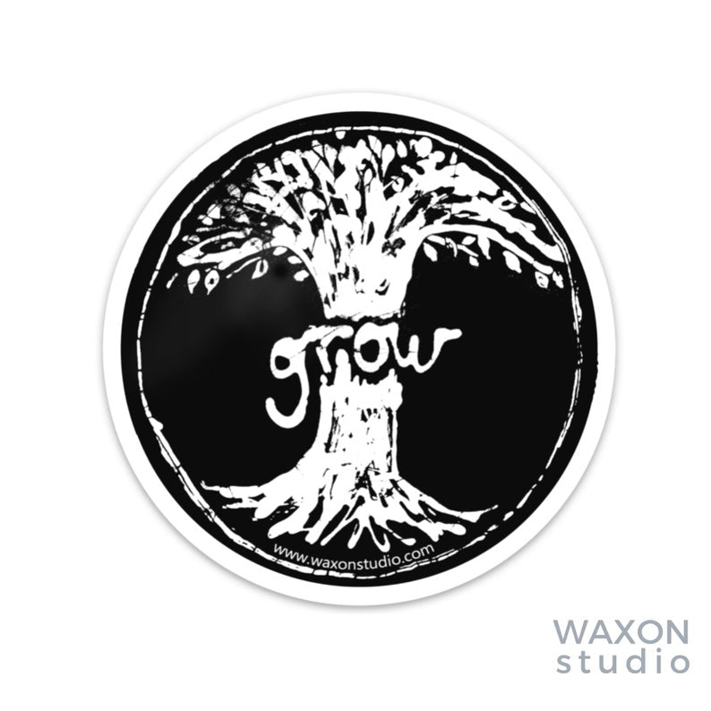 Grow Tree Batik Sticker