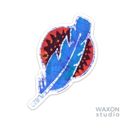 Feather Batik Sticker