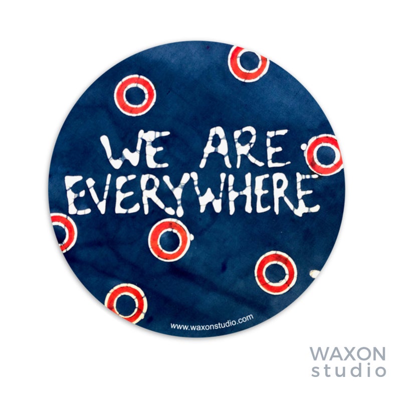 Sticker: "We Are Everywhere" Phish Batik