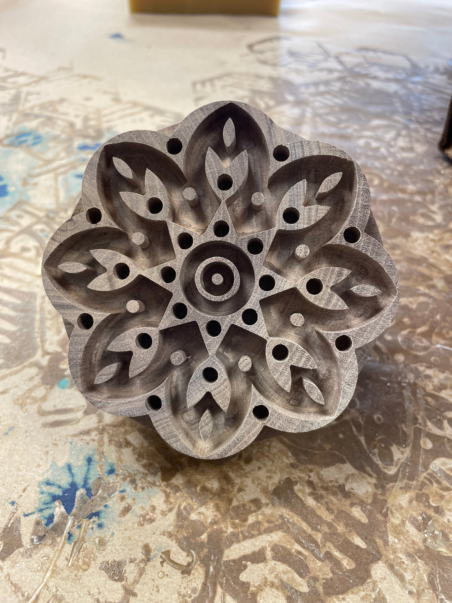 Batik Woodblocks carved exclusively for WAXON